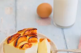 Ультратонкий пирог из теста с абрикосами